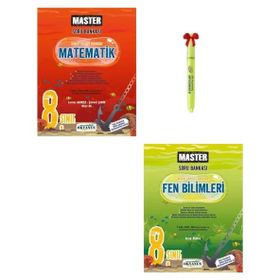 LGS 8. Sınıf Master Matematik ve Fen Bilimleri Soru Bankası