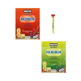 LGS 8. Sınıf Master Matematik ve Fen Bilimleri Soru Bankası