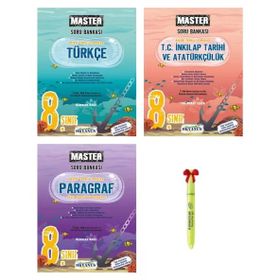 LGS 8. Sınıf Master Türkçe Paragraf İnkılap Soru Bankası