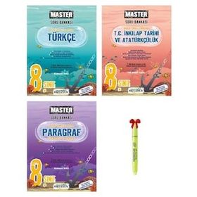 LGS 8. Sınıf Master Türkçe Paragraf İnkılap Soru Bankası
