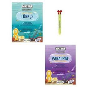 LGS 8. Sınıf Master Türkçe ve Paragraf Soru Bankası