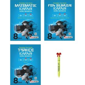 LGS 8. Sınıf Matematik Fen Bilimleri ve Türkçe Kafası Soru Bankası