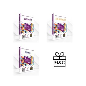 LGS 8. Sınıf Matematik Fen Türkçe Soru Bankası