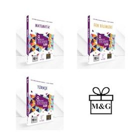 LGS 8. Sınıf Matematik Fen Türkçe Soru Bankası