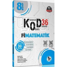 LGS 8. Sınıf Matematik Kod 36 Deneme Fi Yayınları