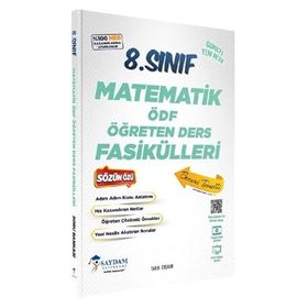 LGS 8. Sınıf Matematik ÖDF Öğreten Ders Fasikülleri - Saydam Yayınları
