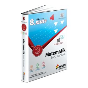 LGS 8. Sınıf Matematik Üç Adım Soru Bankası - Aydın Yayınları