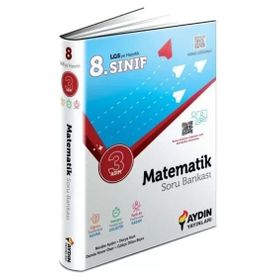 LGS 8. Sınıf Matematik Üç Adım Soru Bankası - Aydın Yayınları