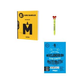 LGS 8. Sınıf Matematik ve Güçlendiren Matematik Soru Bankası