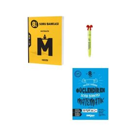 LGS 8. Sınıf Matematik ve Güçlendiren Matematik Soru Bankası