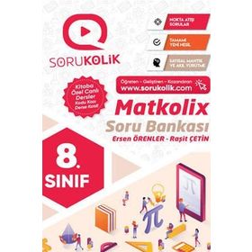 LGS 8. Sınıf Matkolix Soru Bankası-Sorukolik Yayınları