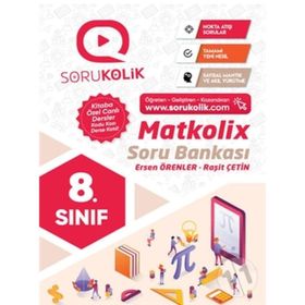 LGS 8. Sınıf Matkolix Soru Bankası-Sorukolik Yayınları