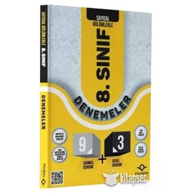 LGS 8.Sınıf Sayısal 12 Deneme Fikri Bilim Yayınları