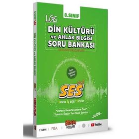 LGS 8. Sınıf SES Serisi Din Kültürü ve Ahlak Bilgisi Soru Bankası-Benim Hocam Yayınları