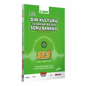 LGS 8. Sınıf SES Serisi Din Kültürü ve Ahlak Bilgisi Soru Bankası-Benim Hocam Yayınları