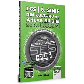 LGS 8. Sınıf SES Serisi Din Kültürü ve Ahlak Bilgisi Soru Bankası-Benim Hocam Yayınları