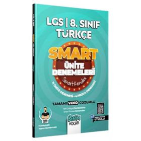LGS 8. Sınıf Smart Türkçe Deneme Sınavları - Benim Hocam Yayınları