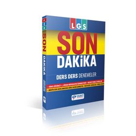 LGS 8. Sınıf Son Dakika Ders Ders Denemeler Yanıt Yayınları
