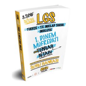 Lgs 8. Sınıf Sözel 1. Dönem Soru Bankası Benim Hocam Yayınları