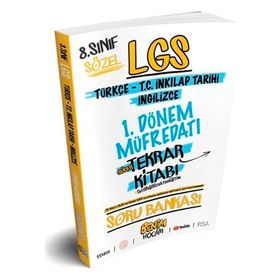 Lgs 8. Sınıf Sözel 1. Dönem Soru Bankası Benim Hocam Yayınları