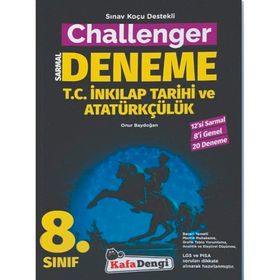 Lgs 8. Sınıf T.c İnkılap Tarihi Ve Atatürkçülük İlk Kaynağın 30 Kafa Test-Kafa Dengi Yayınları