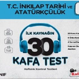 Lgs 8. Sınıf T.c İnkılap Tarihi Ve Atatürkçülük İlk Kaynağın 30 Kafa Test-Kafa Dengi Yayınları