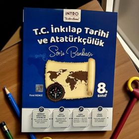 LGS 8. Sınıf T.C. İnkılap Tarihi ve Atatürkçülük Soru Bankası - İntro Yayınları