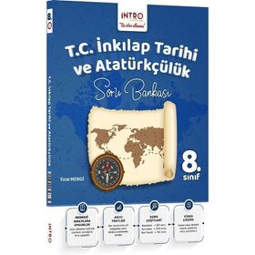 LGS 8. Sınıf T.C. İnkılap Tarihi ve Atatürkçülük Soru Bankası - İntro Yayınları