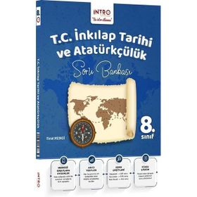 LGS 8. Sınıf T.C. İnkılap Tarihi ve Atatürkçülük Soru Bankası - İntro Yayınları