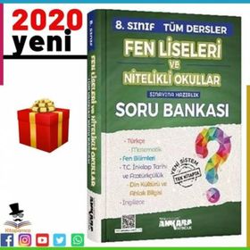 LGS 8. Sınıf Tüm Dersler Fen Liseleri Ve Nitelikli Okullar Soru Bankası Ankara Yayıncılık