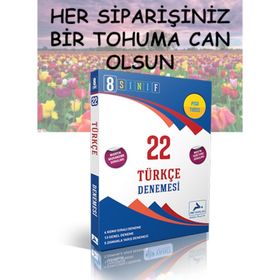 LGS 8. Sınıf Türkçe 22 Denemesi Paraf Yayınları
