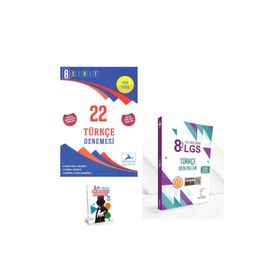 LGS 8. Sınıf Türkçe 22 Denemesi Paraf Yayınları