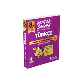 LGS 8. Sınıf Türkçe Fasiküller + Soru Bankası Muba Yayınları