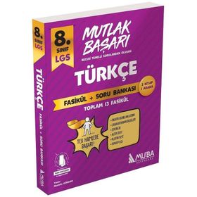 LGS 8. Sınıf Türkçe Fasiküller + Soru Bankası Muba Yayınları