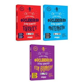 LGS 8. Sınıf Türkçe Matematik Fen Bilimleri Güçlendiren 3'lü Set Ankara Yayıncılık