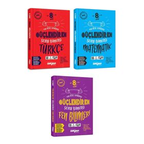 LGS 8. Sınıf Türkçe Matematik Fen Bilimleri Güçlendiren 3'lü Set Ankara Yayıncılık