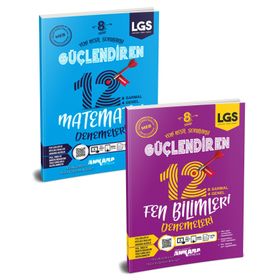 LGS 8. Sınıf Türkçe Matematik Fen Bilimleri Güçlendiren 3'lü Set Ankara Yayıncılık