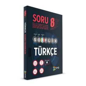 LGS 8. Sınıf Türkçe SORFLİX Soru Bankası Çözümlü - EYG Yayınları