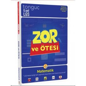 LGS 8. Sınıf Zor ve Ötesi Matematik Soru Bankası-Tonguç Yayınları