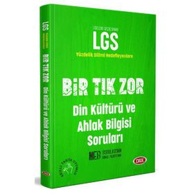 LGS Bir Tık Zor Din Kültürü ve Ahlak Bilgisi Soruları Data Yayınları