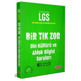 LGS Bir Tık Zor Din Kültürü ve Ahlak Bilgisi Soruları Data Yayınları