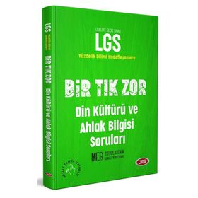 LGS Bir Tık Zor Din Kültürü ve Ahlak Bilgisi Soruları Data Yayınları