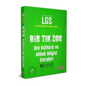 LGS Bir Tık Zor Din Kültürü ve Ahlak Bilgisi Soruları Data Yayınları