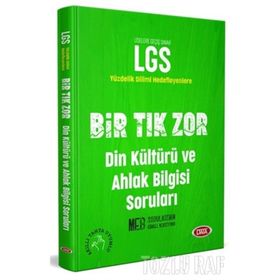 LGS Bir Tık Zor Din Kültürü ve Ahlak Bilgisi Soruları