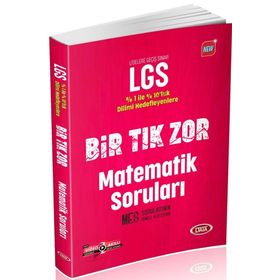 LGS Bir Tık Zor Matematik Soruları Data Yayınları