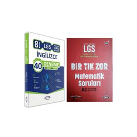 LGS Bir Tık Zor Matematik Soruları Data Yayınları