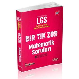 LGS Bir Tık Zor Matematik Soruları Data Yayınları