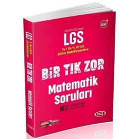 LGS Bir Tık Zor Matematik Soruları Data Yayınları