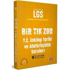 Lgs Bir Tık Zor T.C. İnkılap Tarihi ve Atatürkçülük Soru Bankası-Data Yayınları