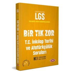 Lgs Bir Tık Zor T.C. İnkılap Tarihi ve Atatürkçülük Soru Bankası-Data Yayınları